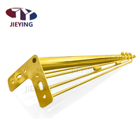 Jieying Meubles modernes et légers de luxe Pieds de table en métal Pieds de table basse Accessoires de bureau Supports de pieds Pieds de meubles Pieds de bureau