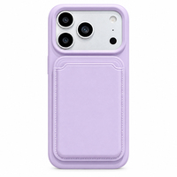 Étuis de téléphone en TPU avec porte-cartes magnétique détachable N52 pour iPhone 18, 17 Pro, 16 Plus, 15 Pro Max, 14 Pro, 12