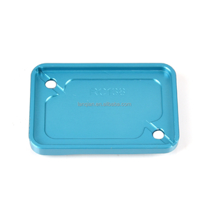Para <span class=keywords><strong>CFMOTO</strong></span> CF MOTO 450SR <span class=keywords><strong>450</strong></span> <span class=keywords><strong>SR</strong></span> 2022 2023 2024, Cubierta Protectora de Aluminio para Depósito de Líquido de Frenos y Embrague Trasero de Motocicleta - Product Image 6