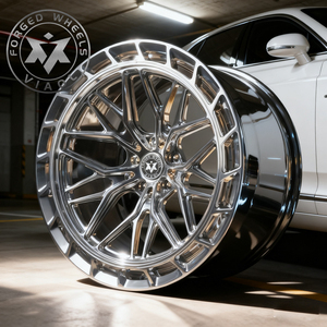 Ruedas Forjadas Viaol Premium con Acabado Espejo, Diseño Cóncavo Profundo y Aerodinámico para Cultura de Estilo de Lujo y Tuning - Product Image 1