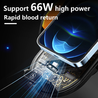 Nouveaux produits : Support de téléphone à charge rapide 15W, support de voiture à capteur automatique, chargeur sans fil portable pour voiture, support de téléphone pour iPhone 17 Pro