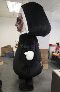 Disfraz Inflable <span class=keywords><strong>de</strong></span> <span class=keywords><strong>Monja</strong></span> Malvada, Personaje <span class=keywords><strong>de</strong></span> Dibujos Animados <span class=keywords><strong>de</strong></span> Terror, para Halloween, Desfiles, Casas Encantadas, Fiestas <span class=keywords><strong>de</strong></span> Disfraces, para Adultos - Product Image 4