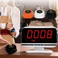 Système d'appel avec pagers étanches, bouton d'appel avec récepteur distant, bracelet vibrant, bouton d'appel de bureau