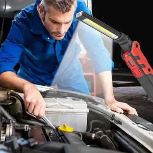 Trọng lượng nhẹ có thể sạc lại dẫn làm việc đèn cho sửa chữa ô tô không thấm nước Xe Hội thảo xe xây dựng với AC cung cấp điện - Product Image 4