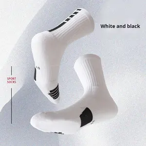 Dégagement 19 Styles Professional <span class=keywords><strong>Elite</strong></span> Basketball Chaussettes de sport Mi-mollet Serviette Bas Haut Haut Pratique Épaissi Tricoté Corps - Product Image 6