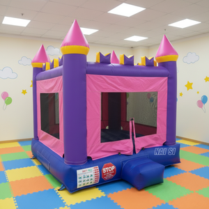 Castillo Inflable de 10x10 Pies para Niños y Bebés, Pequeño Brincolín para Jardín, Interiores y Exteriores - Product Image 1