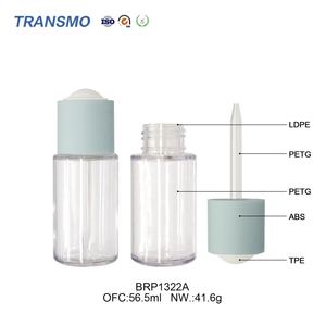 ขวดหยดน้ำมันหอมระเหยพลาสติกขนาด 56 มล. พร้อมหัวหยดแก้วสำหรับแชมพูและโลชั่น (รับผลิตแบรนด์ส่วนตัว) - Product Image 3