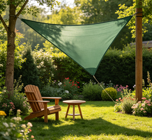 Voile d'ombrage en maille tissée, résistante aux UV et respirante, <span class=keywords><strong>au</strong></span> coloris durable, pour terrasse extérieure - Product Image 3