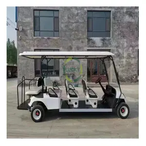 高品质重型越野6座清洁电池免费送货残障移动高尔夫球车出售