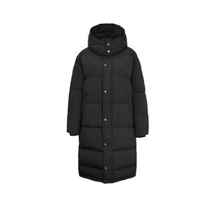 Boying Custom Veste en duvet d'hiver pour femmes Long manteau coupe-vent et imperméable avec capuche Techniques teintes unies - Product Image 2
