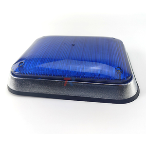 Venta caliente azul LED Patrulla Tráfico Intermitente Baliza Ambulancia Luz de advertencia <span class=keywords><strong>para</strong></span> tránsito Emergencia ICU Coches Impermeable Nuevo - Product Image 6