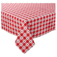 Nappe de table de mariage en coton tissé 100% |   OEM/ODM Personnalisé, Imprimé en Couleurs, Imperméable, Écologique, Résistant à l'Huile, Lavable en Machine, Résistant à la Chaleur