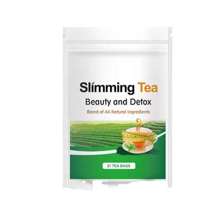 Thé Marque privée 21 jours pour un <span class=keywords><strong>ventre</strong></span> plat Thé détox Fortement efficace Thé vert mince aux herbes biologiques Meilleure vente en Chine - Product Image 1