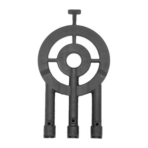 Tête de brûleur à gaz en fonte Hongkun 315x173x30mm haute puissance pour cuisinières commerciales et grillades - Product Image 4