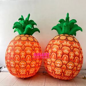 Boutique de fruits <span class=keywords><strong>frais</strong></span> Publicité extérieure Gonflables décoratifs Ananas gonflable géant Blow Up Ananas Ballon gonflable - Product Image 5