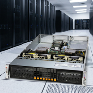 เซิร์ฟเวอร์แบบติดตั้งบนแร็ค SYS-222H-TN 2U พร้อมโปรเซสเซอร์ Intel Xeon 6 ตัว  รองรับ DDR5 และ NVMe สำหรับองค์กร - Product Image 1