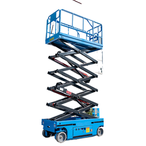 Piattaforma Elevatrice a Forbice Zhaosheng GTGZ, Capacità 100kg, Semovente, Piattaforma di Lavoro Elevata a Batteria, Acciaio Inossidabile, 12,2m 2 - Product Image 6