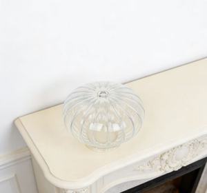 <span class=keywords><strong>Abat</strong></span>-<span class=keywords><strong>jour</strong></span> en verre côtelé personnalisé, vente en gros directe d'usine, <span class=keywords><strong>abat</strong></span>-<span class=keywords><strong>jour</strong></span> de lampe de table, éclairage confortable pour votre maison. - Product Image 3