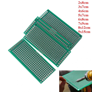 5pcs 8 Sizes Double Side Prototype PCB Tinned Universal Board Experimental Plate <strong>Circuirt</strong> Hole Bread Board 2.54mm Glass Fiber - Product Image 1