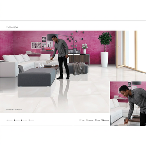 Baldosa de Porcelana Esmaltada para Interiores de Hoteles, 1200x1200mm, Loseta Resistente para Pisos Exteriores - Product Image 4