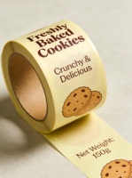 Rollos de Película de Embalaje Personalizados, Duraderos y de Grado Alimenticio, con Sello Adhesivo para Galletas, Gelatina, Aceite de Oliva, Fideos y Ensaladas