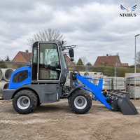 Chargeuse sur pneus diesel haut de gamme NIMBUS 4x4 pour la construction et l'agriculture, support ODM et OEM