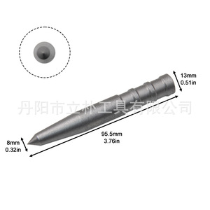 Manual Center Punch 23 Mm Carbide Tip Straight For Woodworking Hole Locator Industrial Grade - Product Image 2