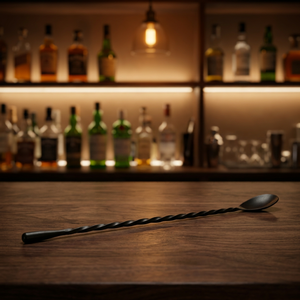 Cuillère à cocktail en acier inoxydable avec revêtement en poudre - Product Image 4