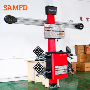 Aligneur à quatre roues SAMFD Automotive 3D utilisé pour la mesure et le réglage de l'équilibre de l'alignement des quatre roues de la <span class=keywords><strong>voiture</strong></span> de magasin de pneus - Product Image 6
