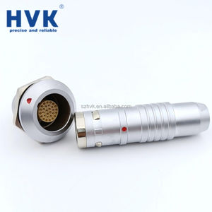 FGG.3K 30-контактный авиационный штекер высокой точности Push-pull самоблокирующийся коннектор 2-40PIN водонепроницаемый и воздухонепроницаемый разъем IP68 - Product Image 2