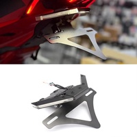 Für Ducati Panigale V4 2025 2026 Kennzeichenhalterung Motorradzubehör mit LED-Blinklicht