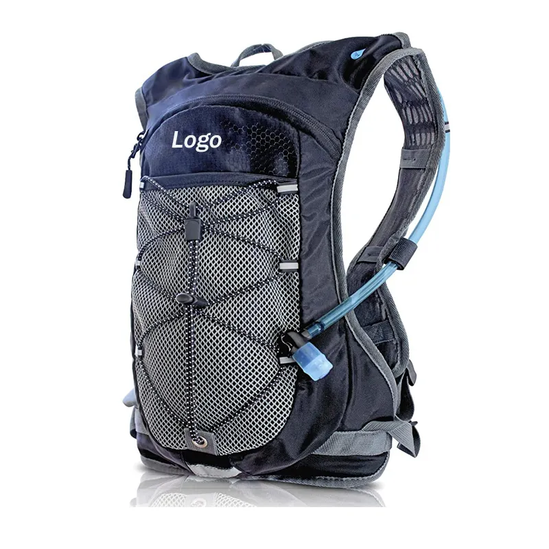 Adjustable Sport Waterproof Camping Hiking Bag Lightweight 2L Hydration Vest Cycling Traveling Backpack For Men Women Kids