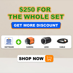 กล้องความเร็วสูง 0.3MP 0.4MP สำหรับการเรียนรู้เชิงลึก ระบบระบุตำแหน่ง 1000fps สำหรับการตรวจสอบงานเชื่อมที่มีความแม่นยำสูง พร้อมซอฟต์แวร์จัดเก็บข้อมูลรวดเร็ว - Product Image 2