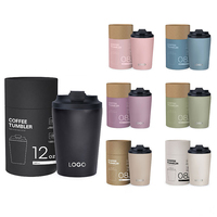 Tasse à café extérieure en acier inoxydable à sublimation de 12oz Tasse de voyage Tasse à boire à isolation sous vide à double paroi
