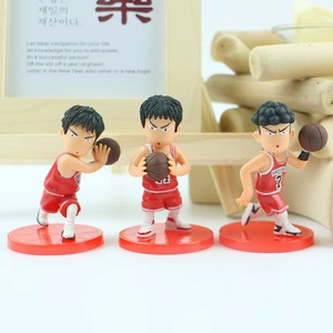 Décoration de voiture Japonais 3D Cool Cartoon <span class=keywords><strong>Dunk</strong></span> Sakuragi Hanamichi Action Figures Cadeaux en gros Pendentif Action Figure Custom - Product Image 6