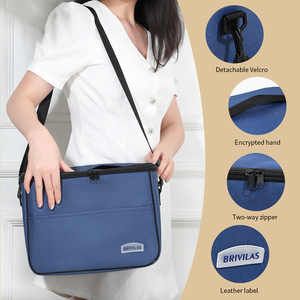 Brivilas Insulated Lunch Bag Large Capacity Portable Cooler For Picnic Outdoor Use - Product Image 3