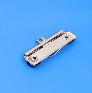Sujetador de portapapeles de hierro plateado Clip de tablero de metal con Esquina de goma para papel <span class=keywords><strong>A4</strong></span> - Product Image 3