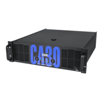 Amplificateur audio professionnel CA30 2*1400W Classe H 3U avec aimant en néodyme et corps métallique pour enceintes en ligne, utilisation sur scène