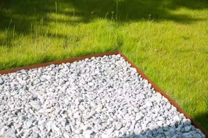 แผงกั้นสวนเหล็กคอร์เทนกันสนิมสไตล์อาร์ตเดโค และขอบโลหะตกแต่งสวนสำหรับจัดสวน ตกแต่งสวนในร่มและกลางแจ้ง - Product Image 4