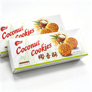 Boîte d'emballage en carton <span class=keywords><strong>blanc</strong></span> pour biscuits, cadeau d'anniversaire, collation, pâtisserie, bonbons, flocons de neige, boîte d'emballage personnalisée - Product Image 1