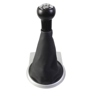 Citroen Sega Gear <b>Shift</b> <b>Knob</b> Black Leather Ergonomic Design Set - Product Image 3