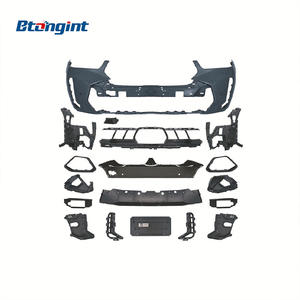 Kit carrosserie adapté à la <span class=keywords><strong>BMW</strong></span> <span class=keywords><strong>X6</strong></span> Surround G06 modifiée plus tard, pare-chocs avant et arrière MT, ensemble d'arches de roues, grand contour, 23+ - Product Image 1