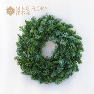 Guirlande de pin frais Ming Flora 80 cm, importée du Danemark, véritable décoration de Noël, cadeau - Product Image 1