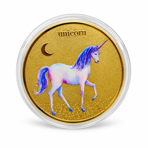 เหรียญของขวัญนางฟ้าฟันปี 2026 20 แบบ ดีไซน์เทพนิยายสีสันสดใส พิมพ์สีเคลือบทอง พร้อมกล่องอะคริลิก - Product Image 5