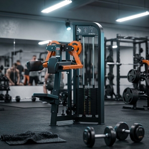 Appareil de <span class=keywords><strong>musculation</strong></span> latérale en acier robuste à résistance réglable pour l'entraînement des épaules en salle de sport - Product Image 6