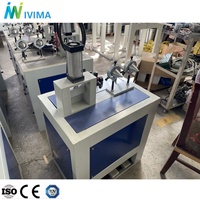 Manguera de Jardín Flexible de PVC y Línea de Extrusión de Tubería Reforzada con Fibra Trenzada, Motor de Engranajes con Control PLC de un Solo Tornillo