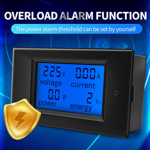 Peacefair PZEM-061 80-260V 100A 4in1 Volt Meter AC kỹ thuật số năng lượng Meter hiện tại bảng điều chỉnh điện áp Meter wattmeter chia CT - Product Image 5