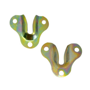 Semi-Circular Hanging Piece 43x52mm Cold-Rolled Steel Mirror <b>Frame</b> Indoor Use Durable - Product Image 2