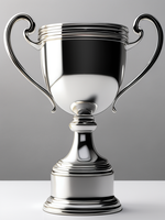 Trophée de récompense en résine plaqué or créative avec logo personnalisé en gros avec base noire