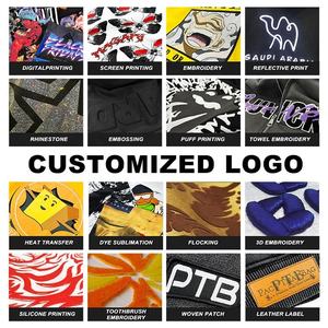 T-shirt in Cotone French Terry di Alta Qualità per Uomo, <span class=keywords><strong>Stampa</strong></span> <span class=keywords><strong>su</strong></span> Richiesta, Ricamo, Maglietta Oversize Personalizzata - Product Image 6